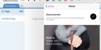 Microsoft OneNote now supports FiftyThree’s Pencil and Paper on iPad