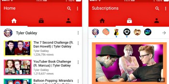 YouTube for iOS updated with Material Design and in-app editing tools