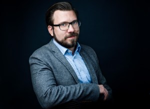 Tobias Sjögren, CEO of the new White Wolf Publishing company. 