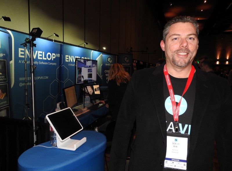 Bob Berry, CEO of Envelop VR.