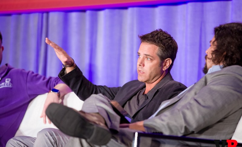 Matt Wolf of Coca-Cola at GamesBeat 2015, with Jeff Grubb of GamesBeat.