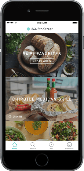 Postmates Pop screenshot 1