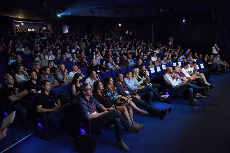 Audience at Geektime Conference 2015.