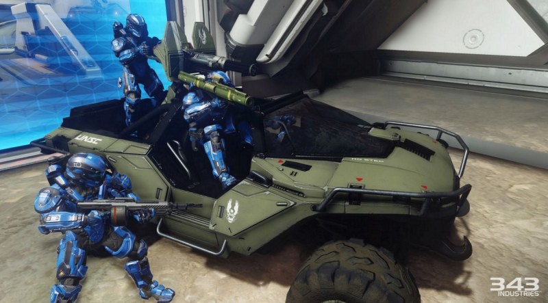 Halo 5: Guardian's Warthog.