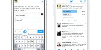 Twitter’s new polling feature is now rolling out to users on iOS, Android, and Web