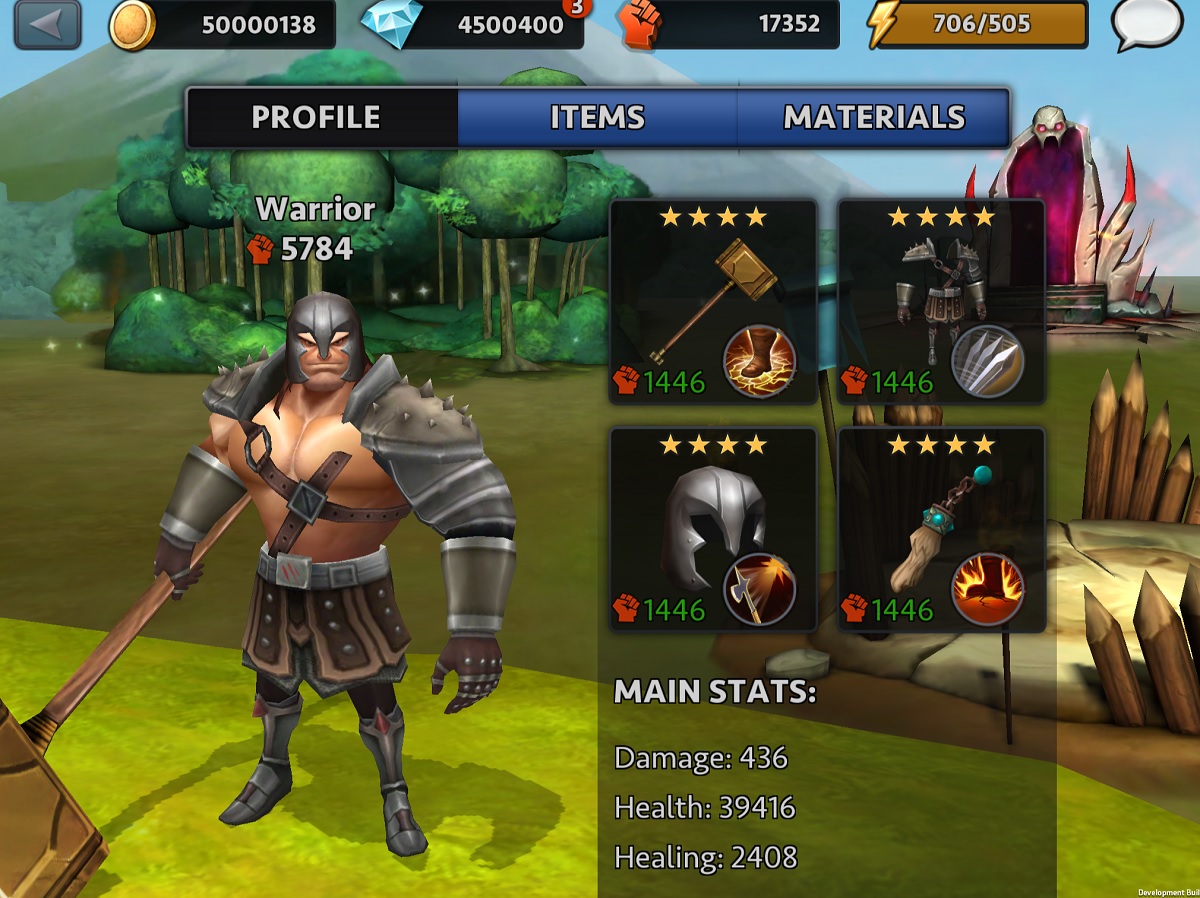 Character in Quest of Heroes.