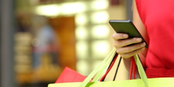 50% of adults shop on smartphones while browsing a store
