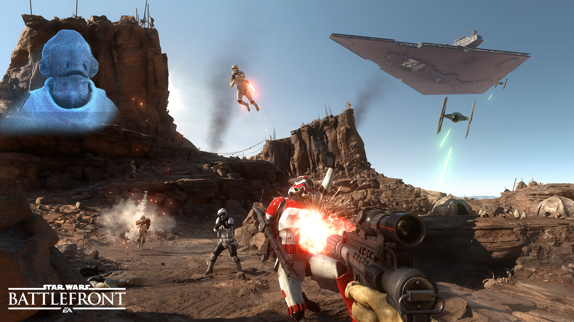 Star Wars: Battlefront's setting and world make for a great experience.