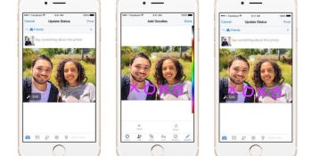 Facebook now lets you doodle on photos