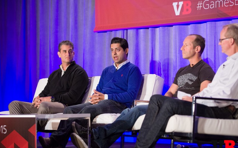 Jason Kay of AID Partners, Sunny Dhillon of Signia Venture Partners, and Phil Sanderson of IDG Ventures.