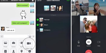 You can now do nine-person video calls on WeChat for iOS