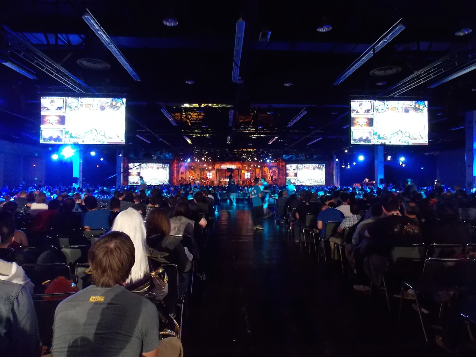 The crowd at the Hearthstone championships at BlizzCon 2015.