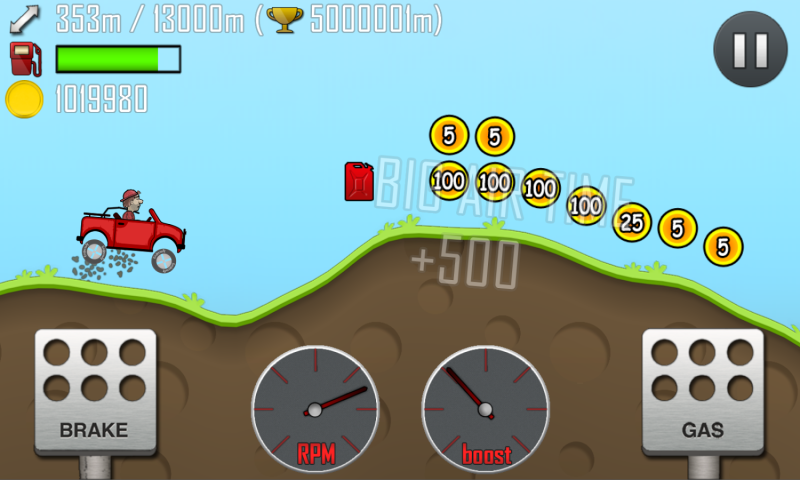 Hill Climb Racing plays as amateurish as it looks. 