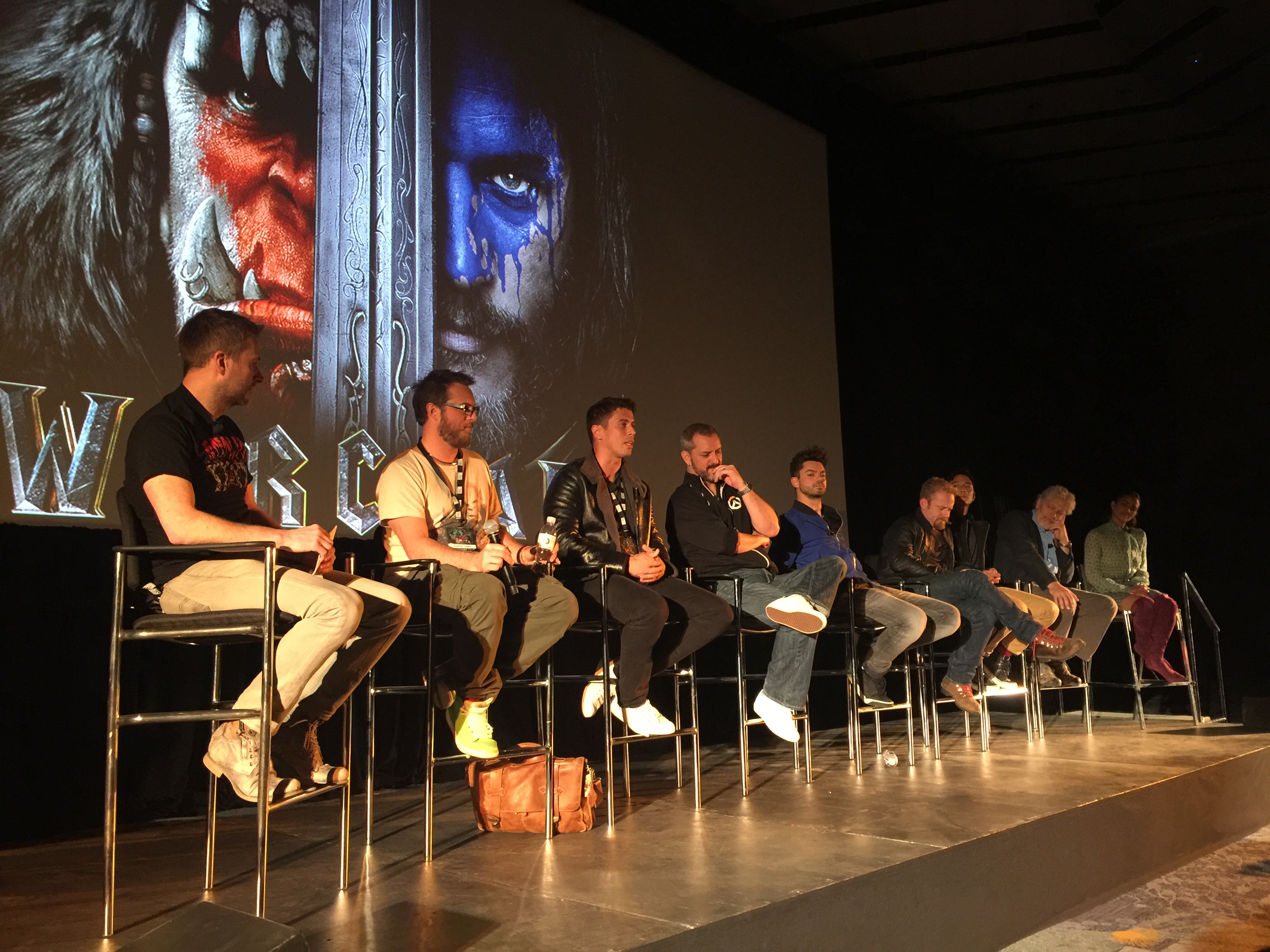 Warcraft movie panel BlizzCon
