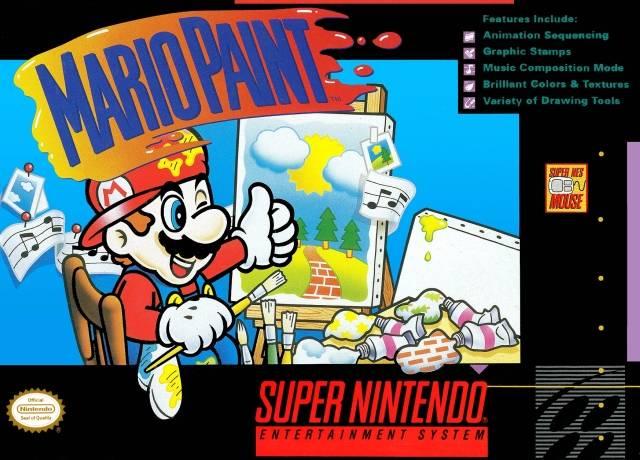 Mario Paint was one of Nintendo's first successful forays into non-traditional game software.