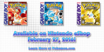 Pokémon Red, Blue, and Yellow are coming to 3DS with wireless trading