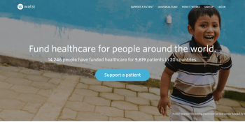 Watsi raises $3.5M philanthropic growth round to help it treat 1M patients by 2020