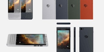 First renders of BlackBerry’s second Android phone Vienna leak