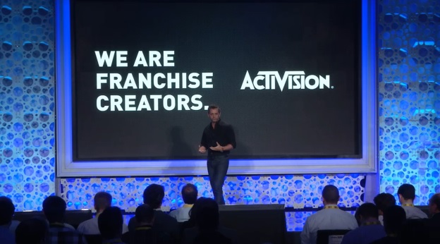 Eric Hirshberg, CEO of Activision Publishing, speaking at Activision Blizzard's investor day in 2015.