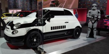 What is it with electric cars and Star Wars Stormtroopers anyway?
