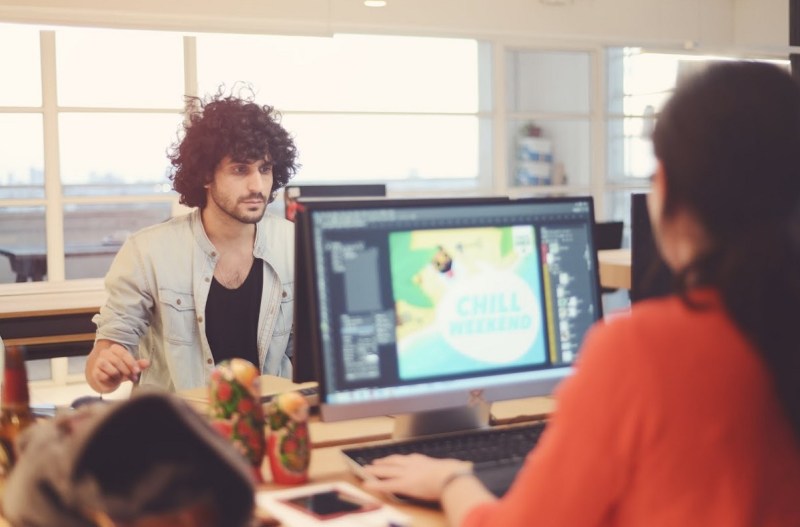 Jelly Button's staff are all in one place in Tel Aviv.