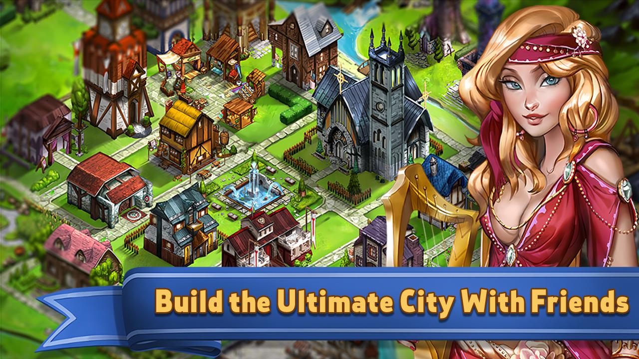 Building up your city will help you make better items.