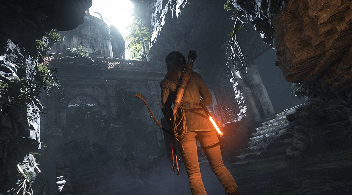 Oh, another wall to climb in Rise of the Tomb Raider.