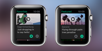 Vine launches on the Apple Watch
