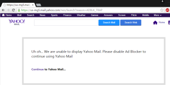 Yahoo’s anti-ad blocker tactic could work, but its approach was all wrong
