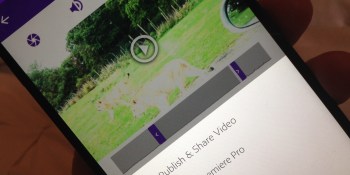 Adobe launches its first video-editing app for Android, here’s how it works