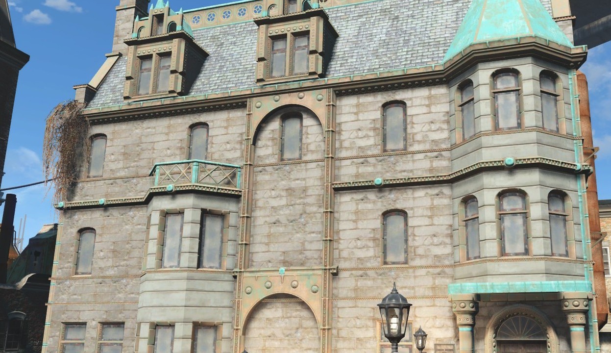 What a pretty house. 