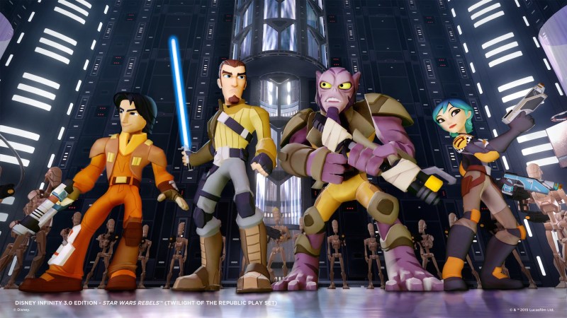 Disney Infinity 3.0: Star Wars Rebels cast