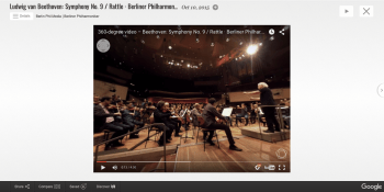 Google Cultural Institute launches Performing Arts section with 360-degree recordings, indoor Street View imagery