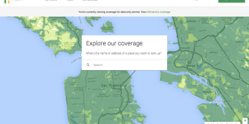 Google’s Project Fi coverage map shows where data-only SIM cards will work