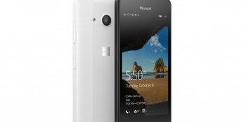 Microsoft launches the Lumia 550, a $139 Windows 10 smartphone, in Europe