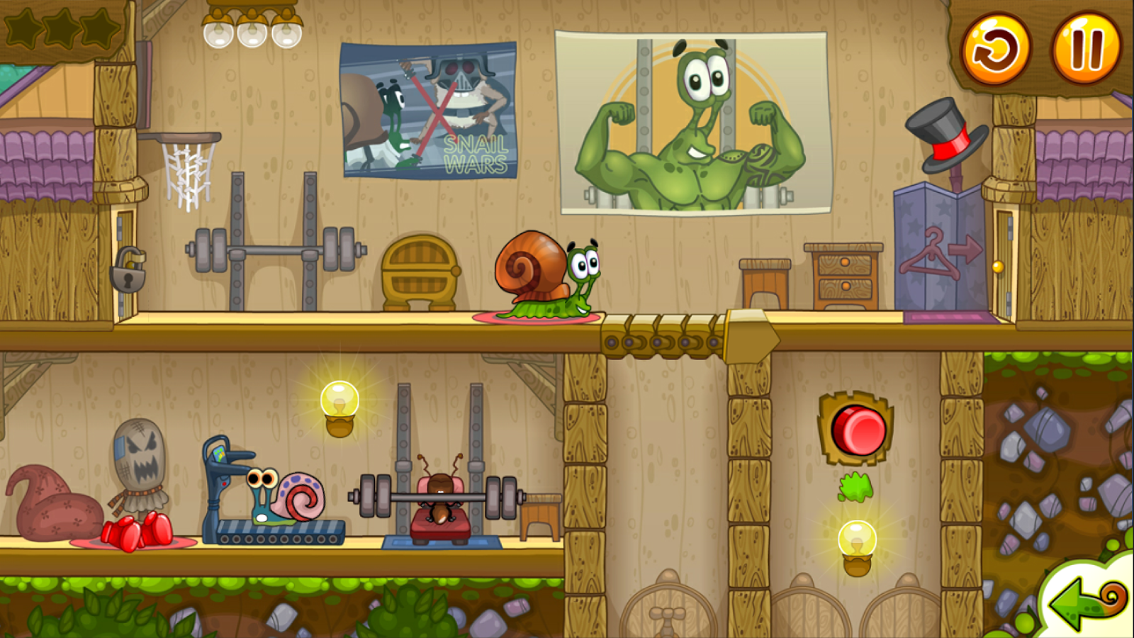 Snail Bob 2 is a pretty charming little puzzle game.
