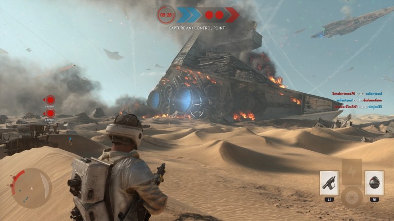 Star Wars Battlefront: Jakku map