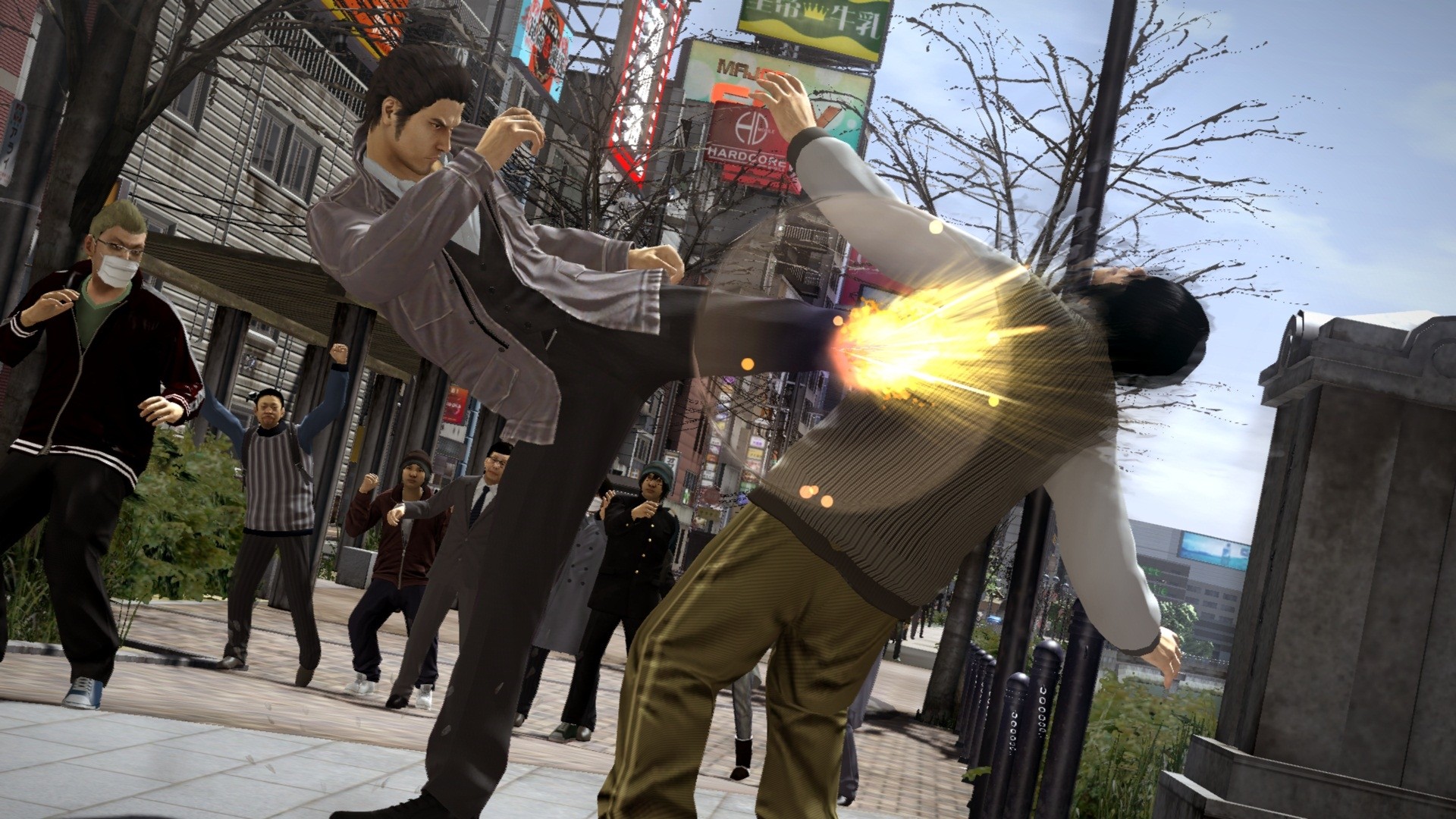 For all its new features, Yakuza 5 never strays from the series' combat roots.