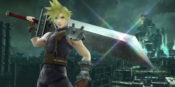 Cloud joins Super Smash Bros. for Wii U and 3DS today
