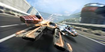 Fast Racing Neo is a more cerebral take on pioneers like Wipeout and F-Zero