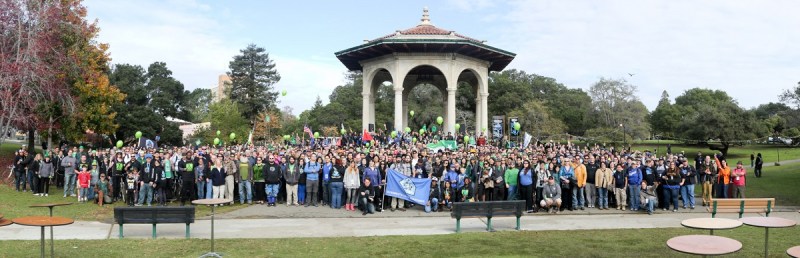 The crowd at the Ingress event in Oakland, Calif., last weekend.
