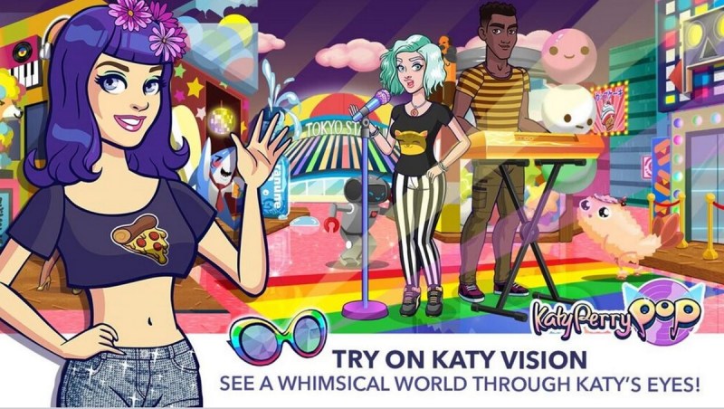 Katy Perry Pop lets you see the music world through the pop star's eyes.