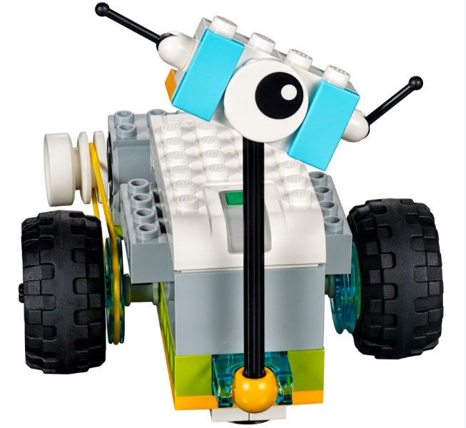 Here's the robot that comes with the Lego Education WeDo 2.0 system.