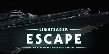 New Chrome experiment turns your phone into a Star Wars lightsaber