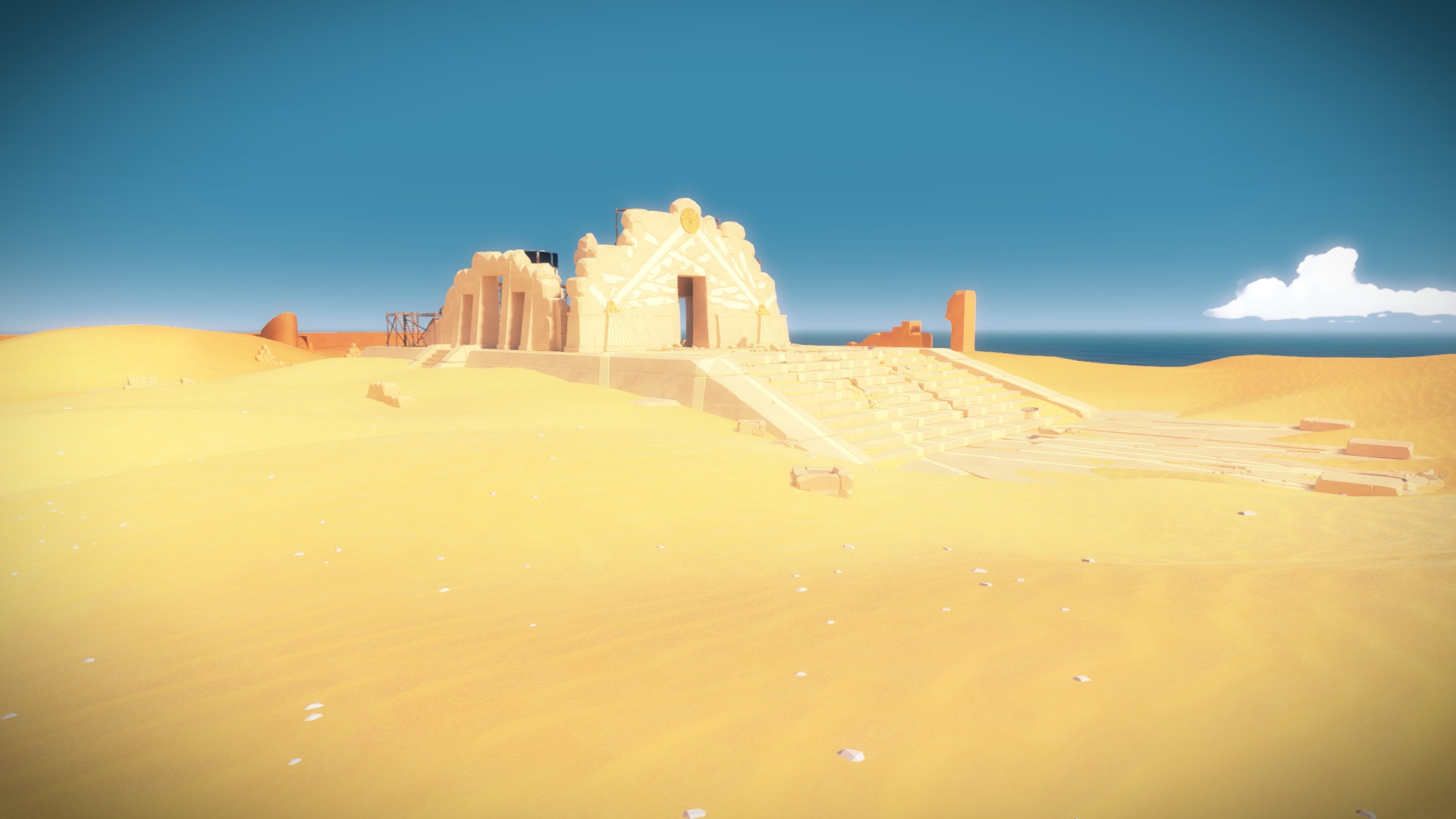The Sand Temple -- now things are starting to get hard.