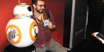 Star Wars BB-8 droid draws crowds at Sphero’s CES 2016 booth