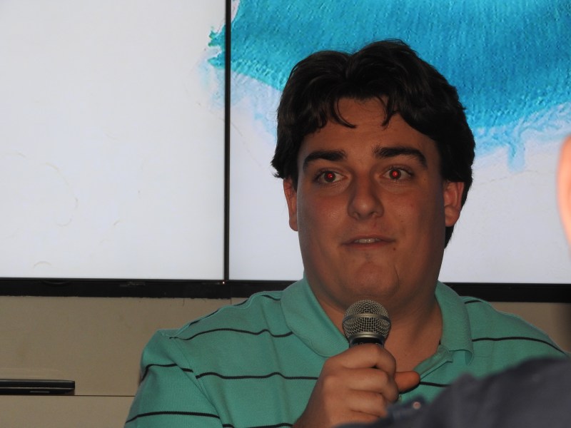 Oculus founder Palmer Luckey at CES 2016.