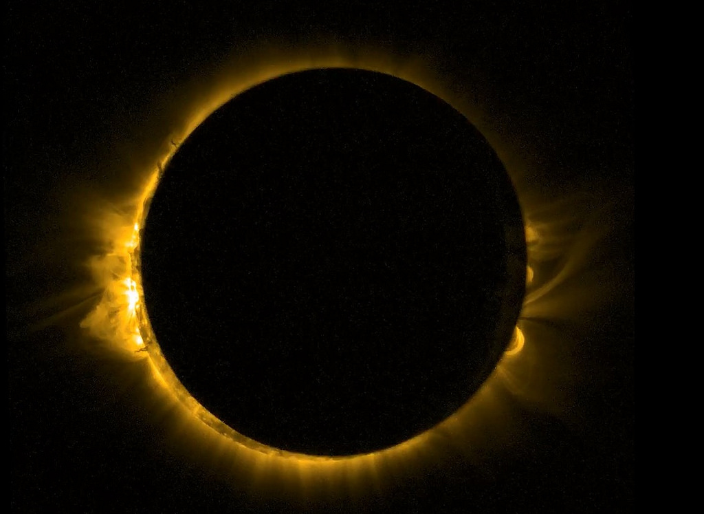 Nasa Goddard eclipse