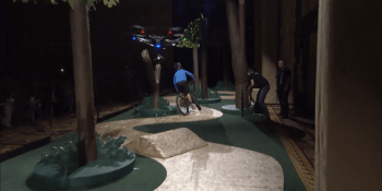 Intel shows live demo of collision-avoidance drone maneuvering obstacle course