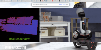 Intel demonstrates a Segway robot that you can ride or use as a home sentry